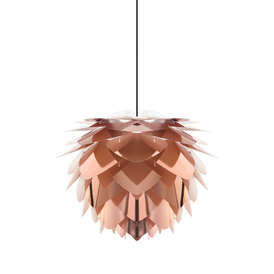 UMAGE Silvia Copper Medium Plug-In Pendant with Black Cord
