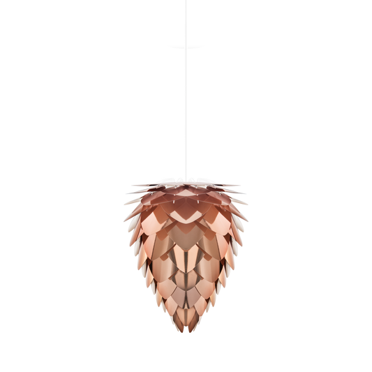 UMAGE Conia Copper Medium Plug-In Pendant with White Cord
