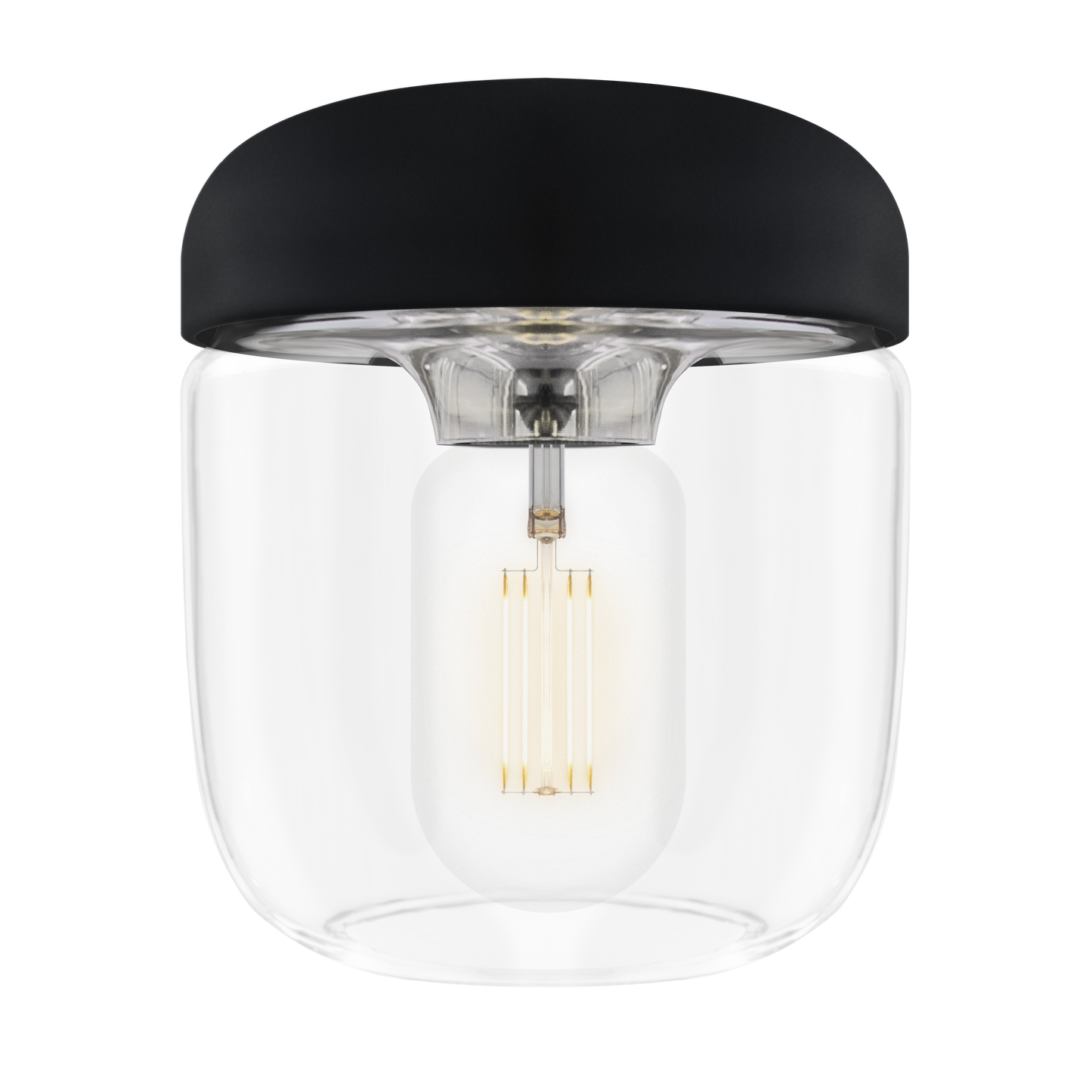 UMAGE Acorn Black and Steel Replacement Shade