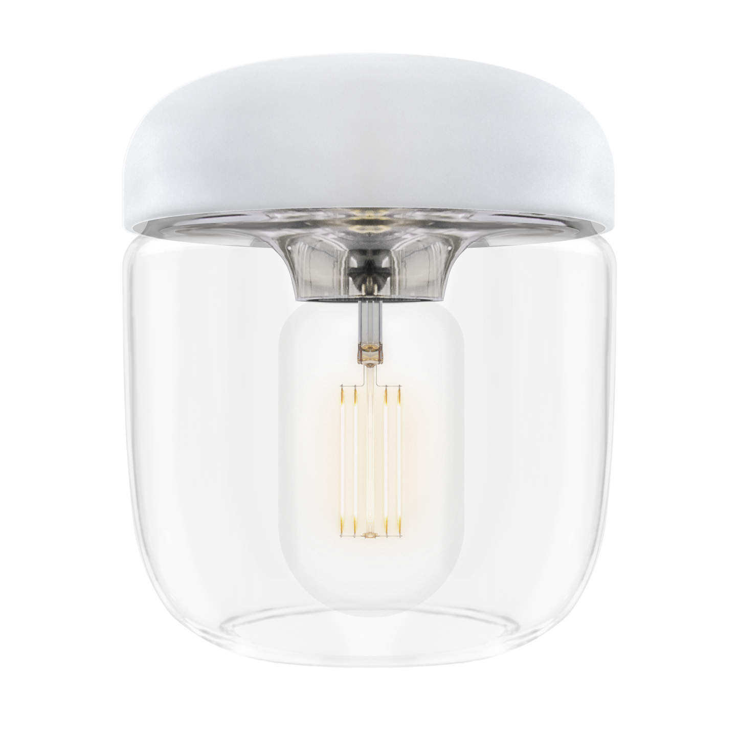 UMAGE Acorn White and Steel Replacement Shade