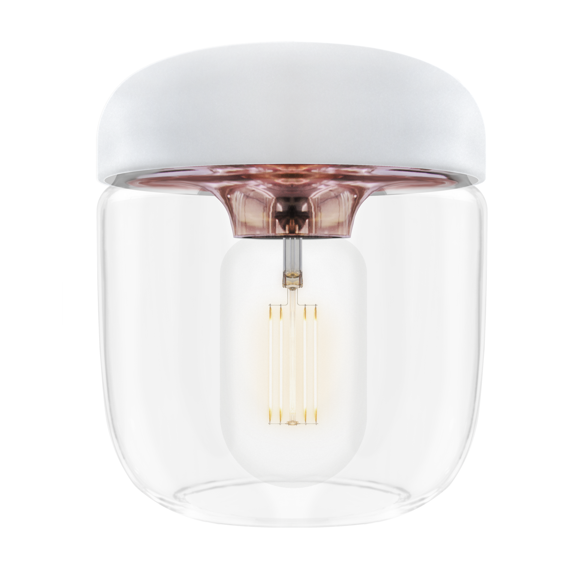 UMAGE Acorn White and Copper Replacement Shade