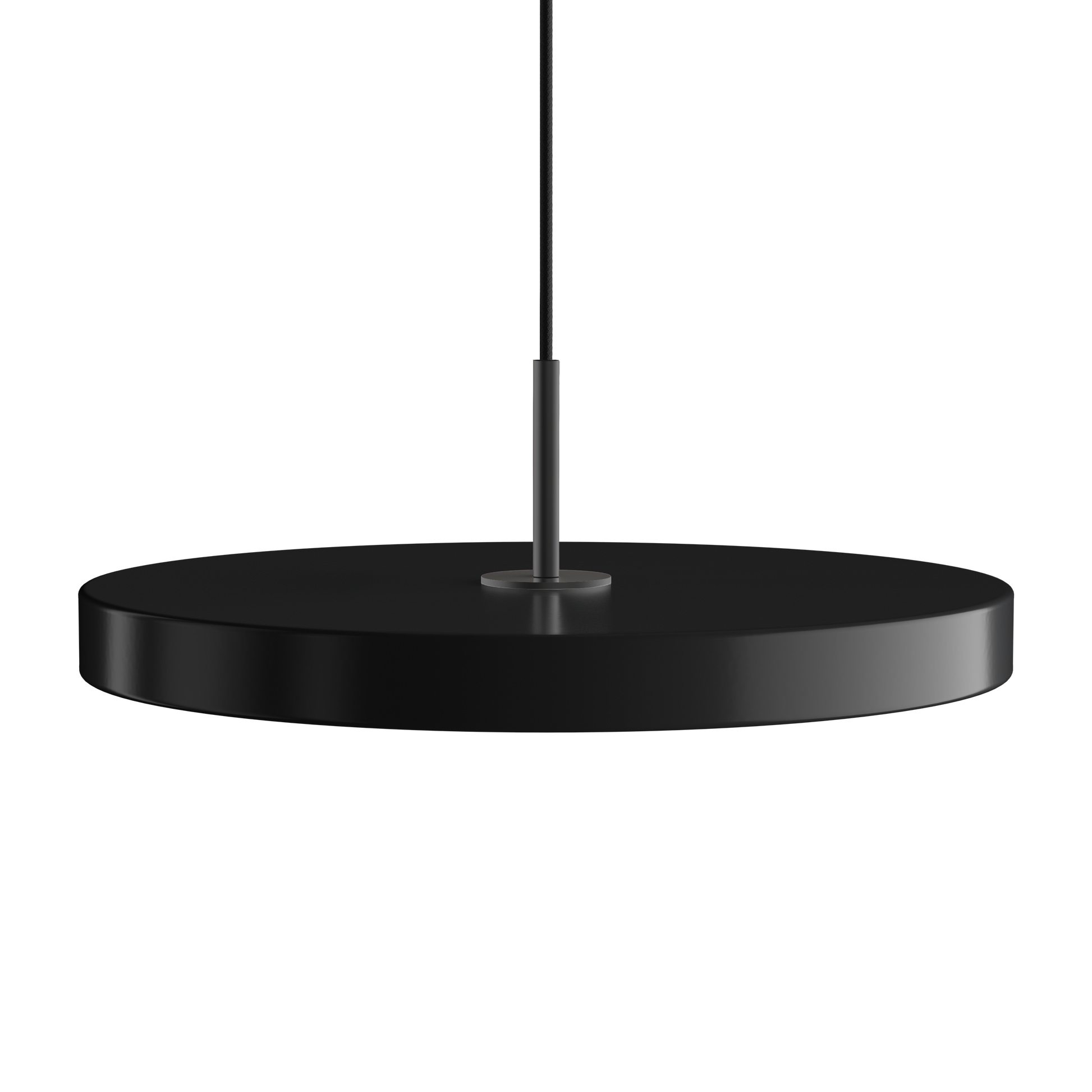 UMAGE Asteria LED Pendant in Black with Black Connector