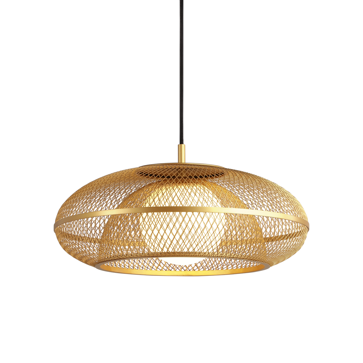 UMAGE Faraday Medium Brushed Brass Replacement Shade