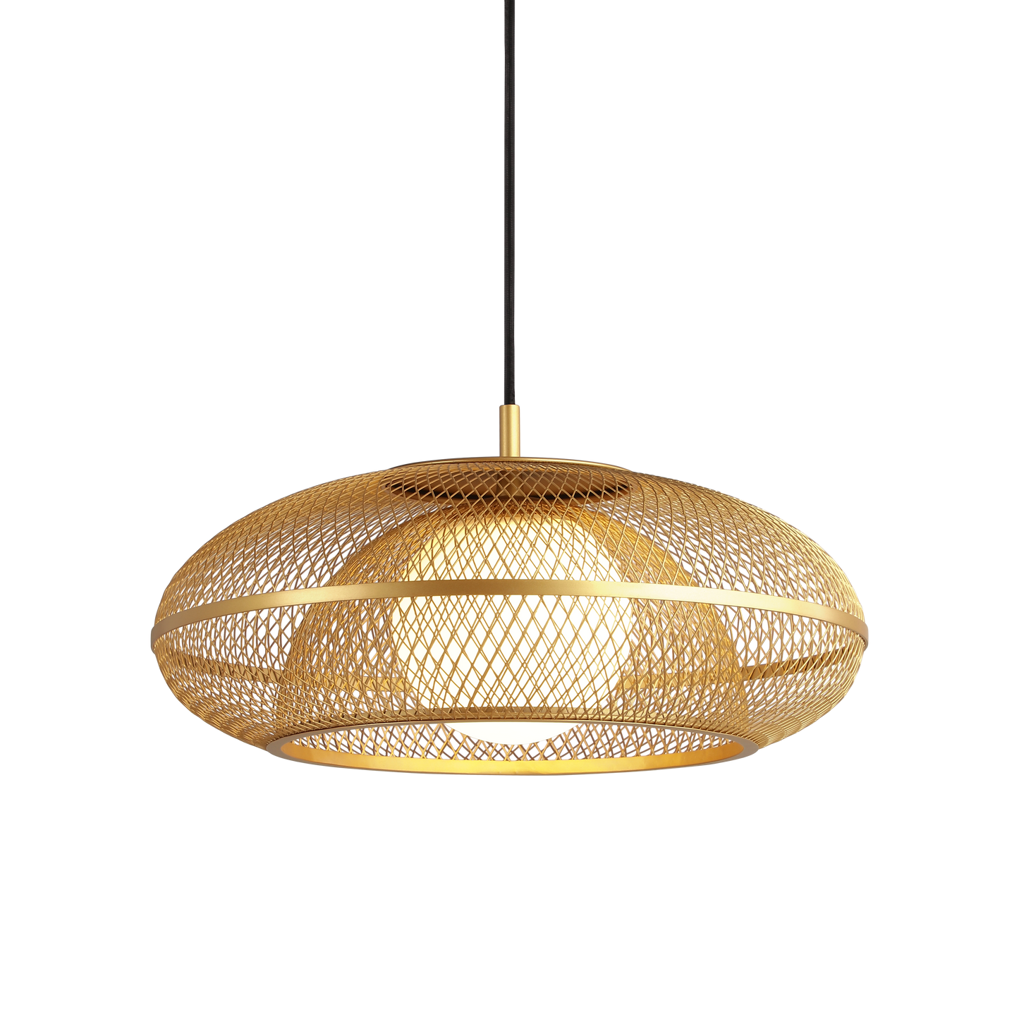 UMAGE Faraday Medium Brushed Brass Replacement Shade