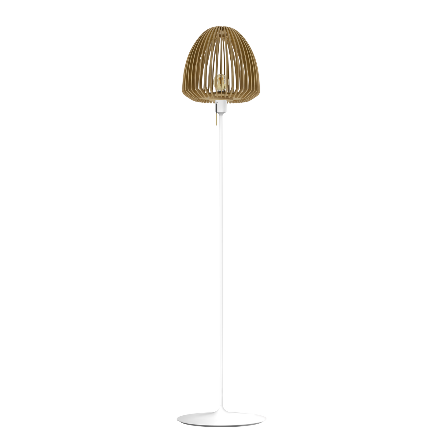 UMAGE Clava Wood Oak with White Sante Floor Stand