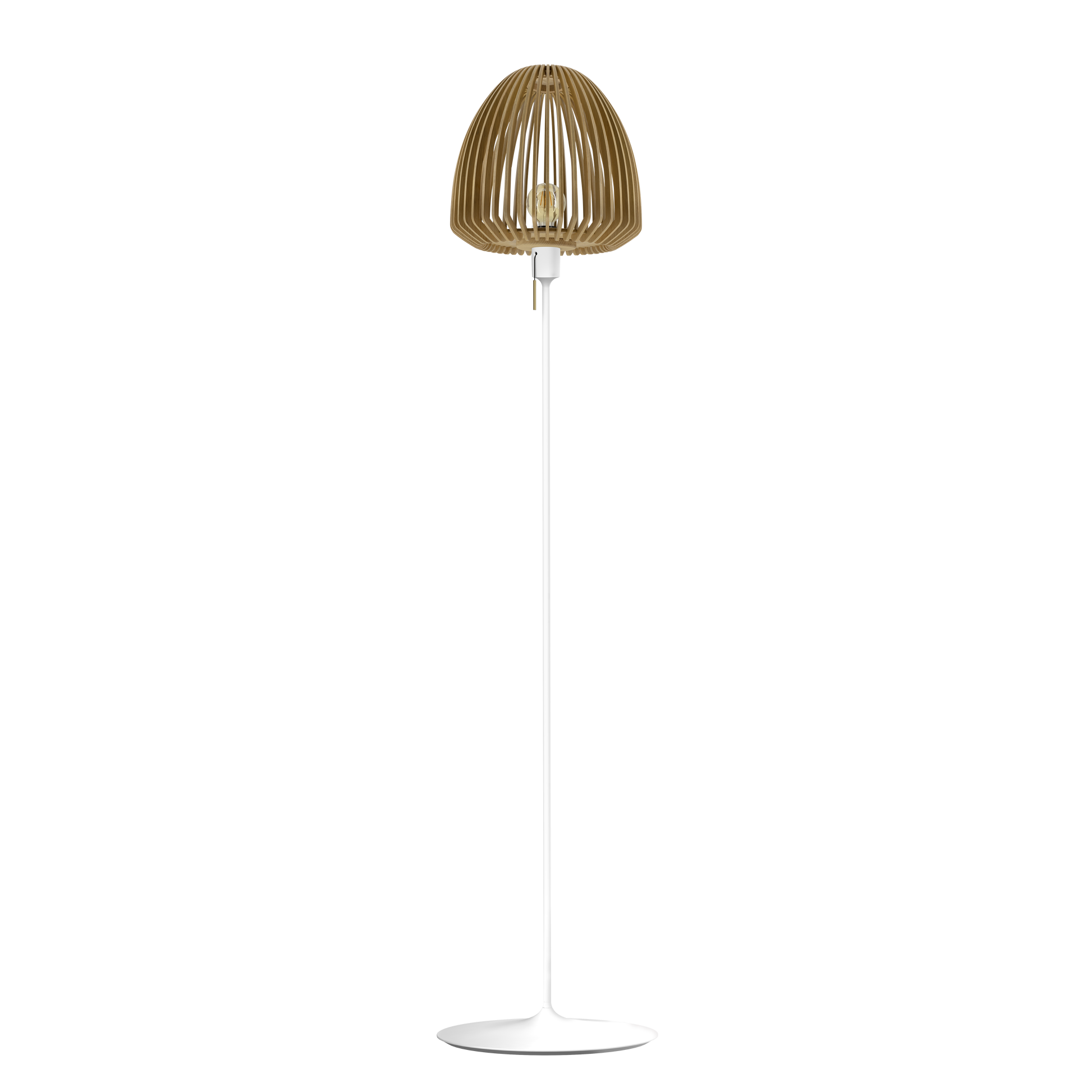 UMAGE Clava Wood Oak with White Sante Floor Stand