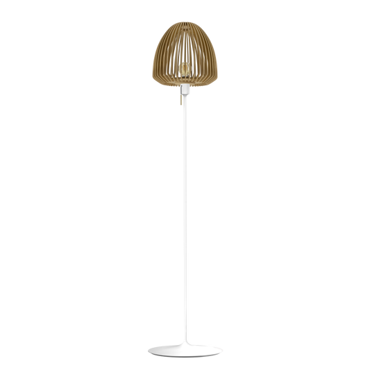 UMAGE Clava Wood Oak with White Sante Floor Stand