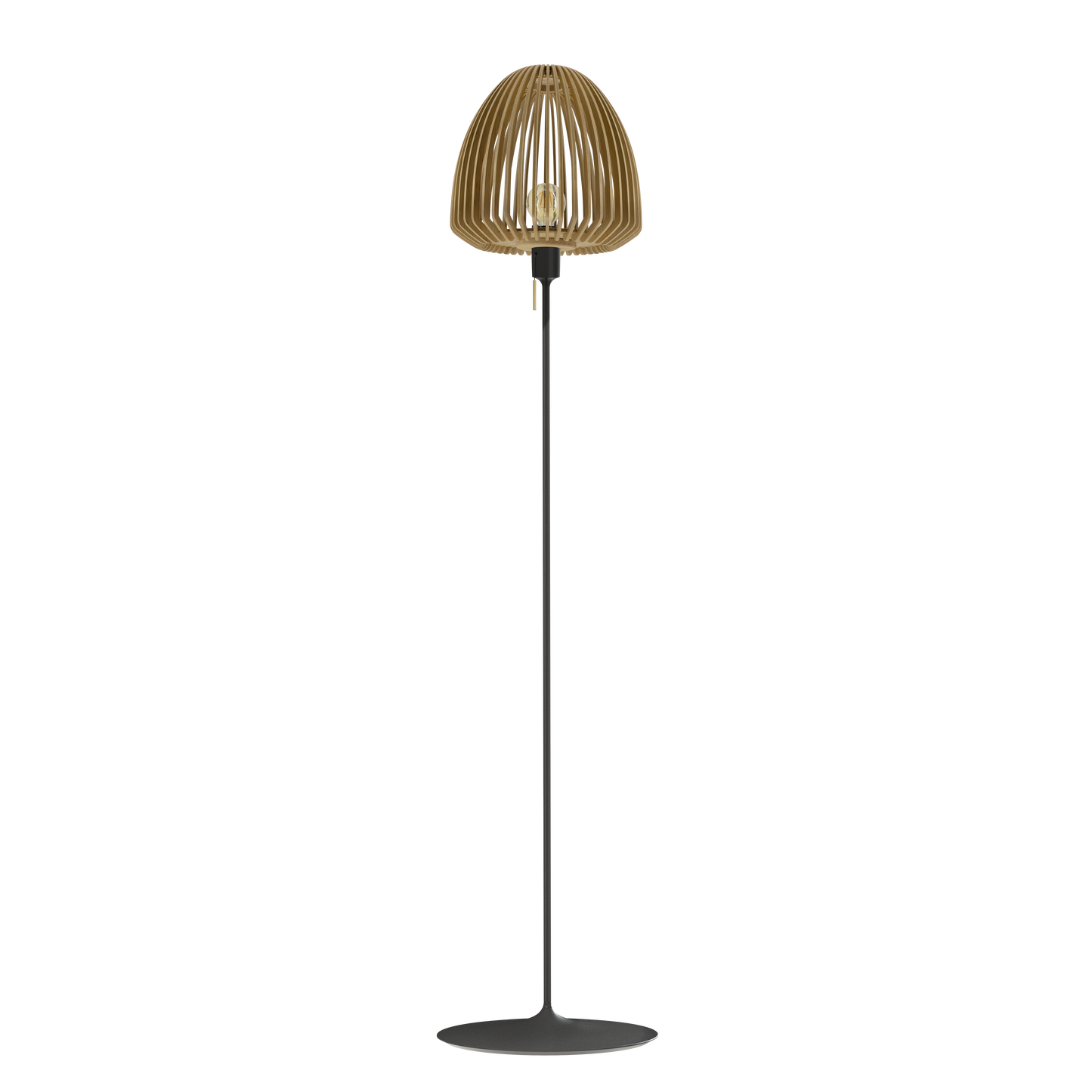 UMAGE Clava Wood Oak with Black Sante Floor Stand