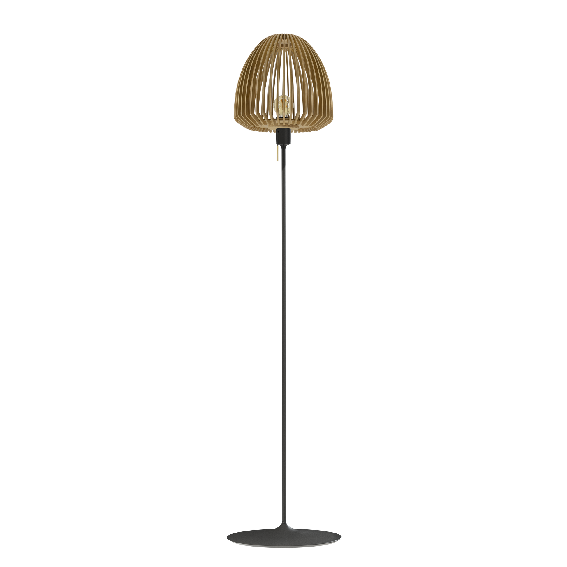 UMAGE Clava Wood Oak with Black Sante Floor Stand