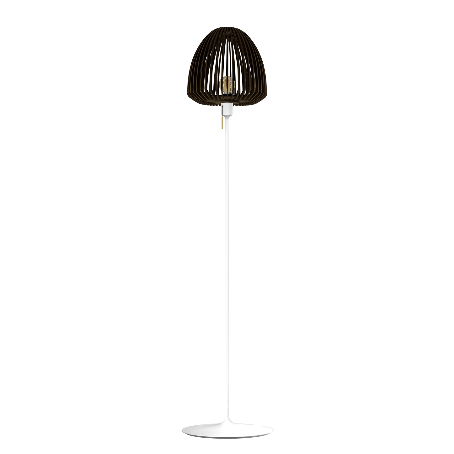 UMAGE Clava Wood Dark Oak with White Sante Floor Stand