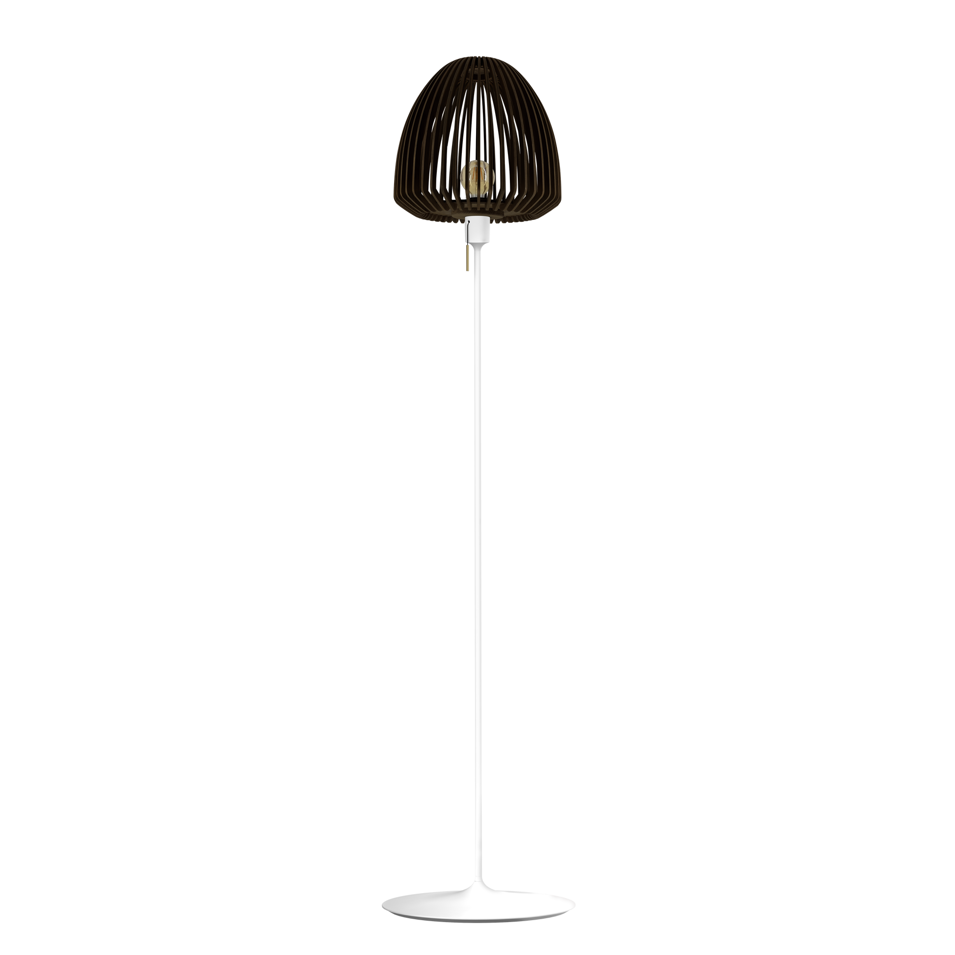 UMAGE Clava Wood Dark Oak with White Sante Floor Stand
