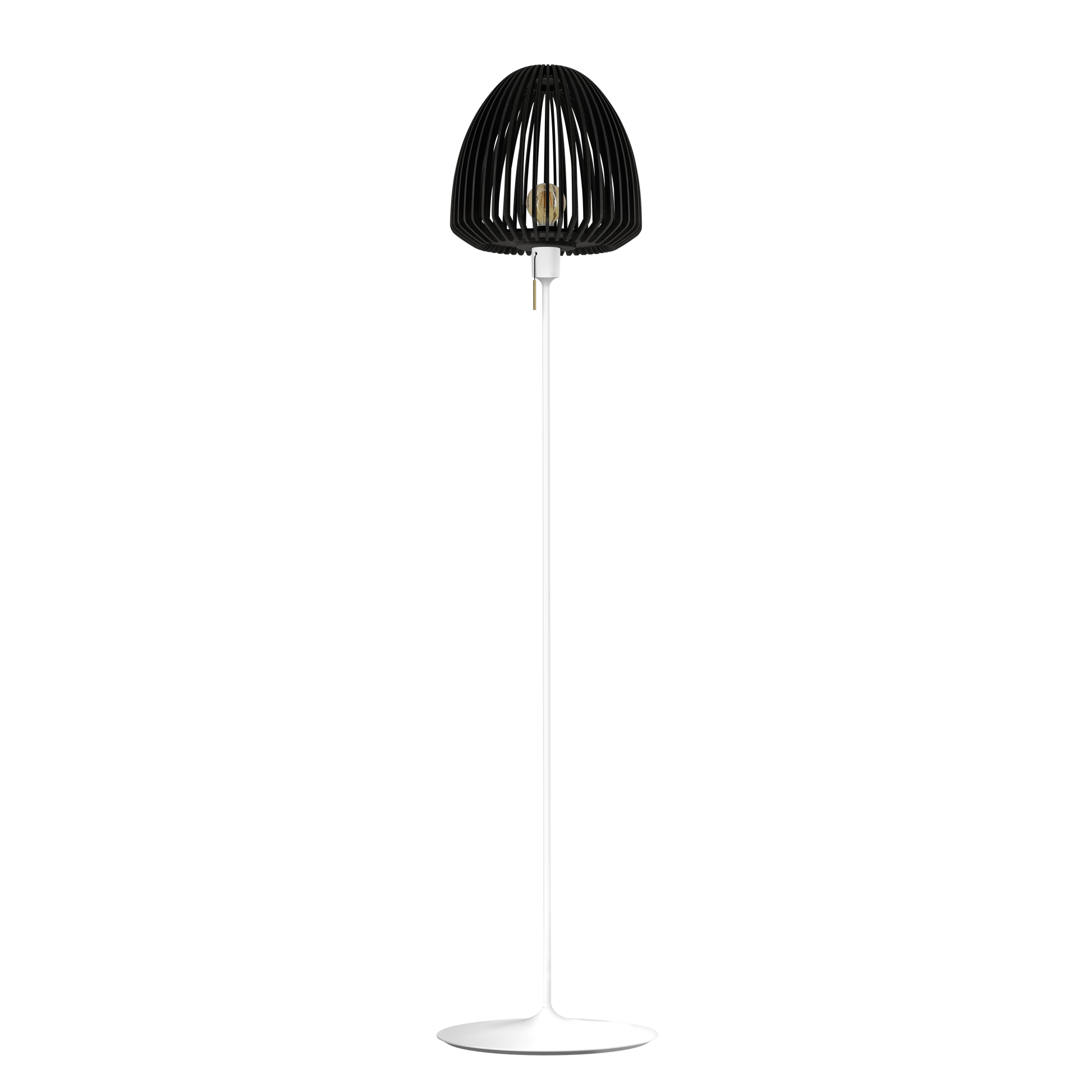 UMAGE Clava Wood Black Oak with White Sante Floor Stand