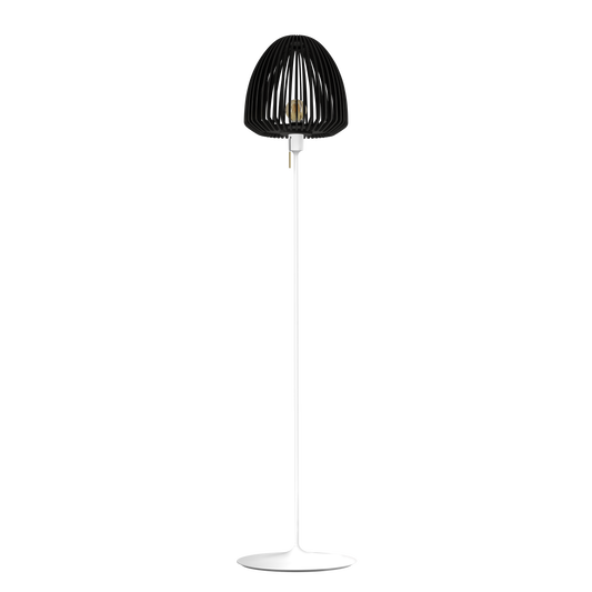 UMAGE Clava Wood Black Oak with White Sante Floor Stand