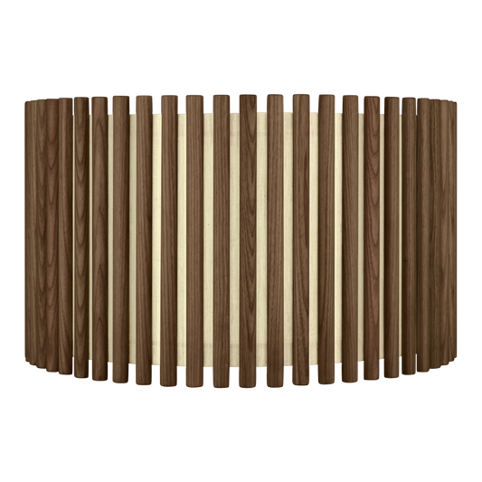 UMAGE Komorebi Large- Circle Dark Oak Replacement Shade
