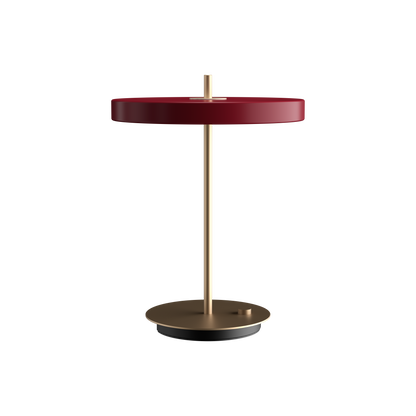 UMAGE Asteria LED Table Lamp in Ruby Red