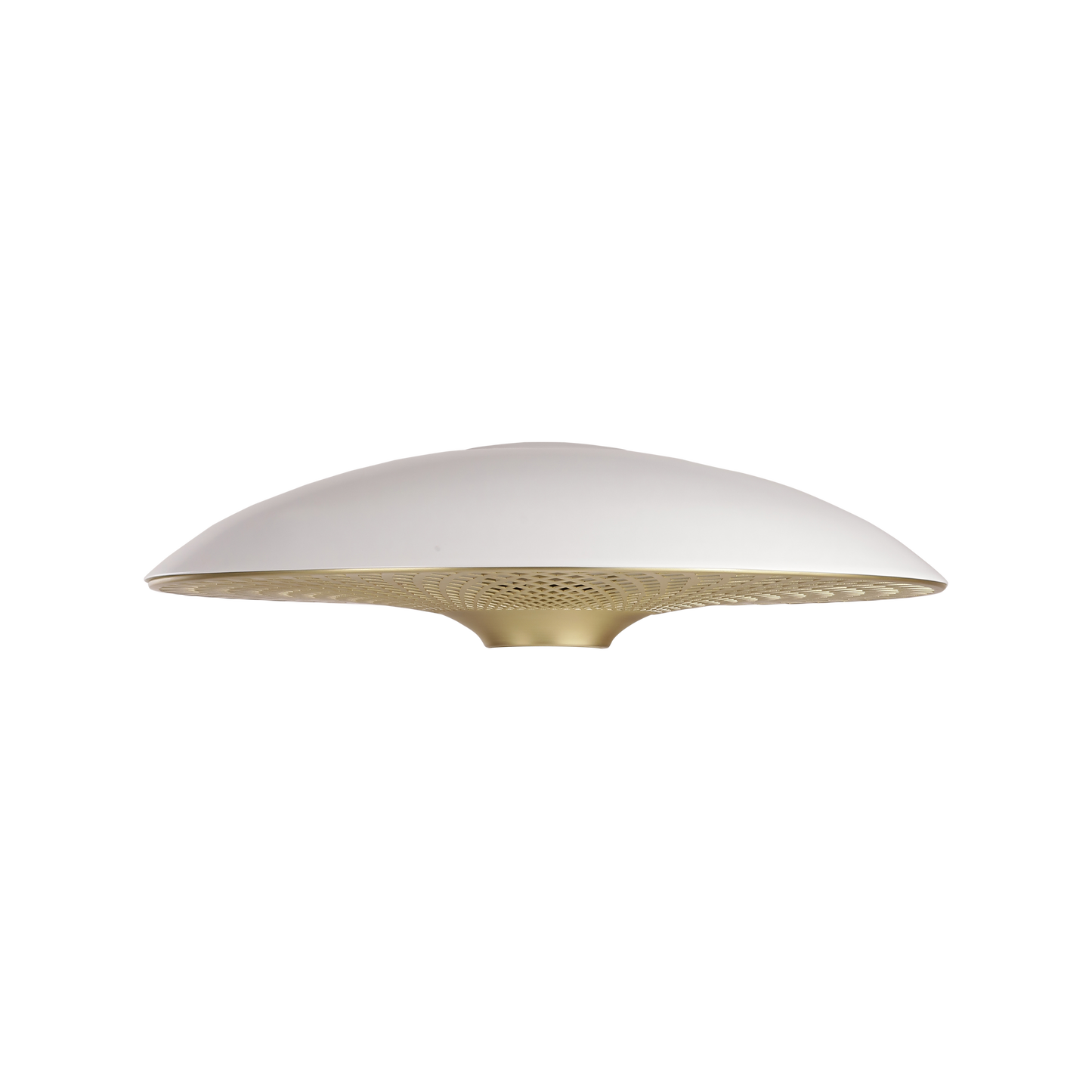 UMAGE Manta Ray White & Brass Replacement Shade