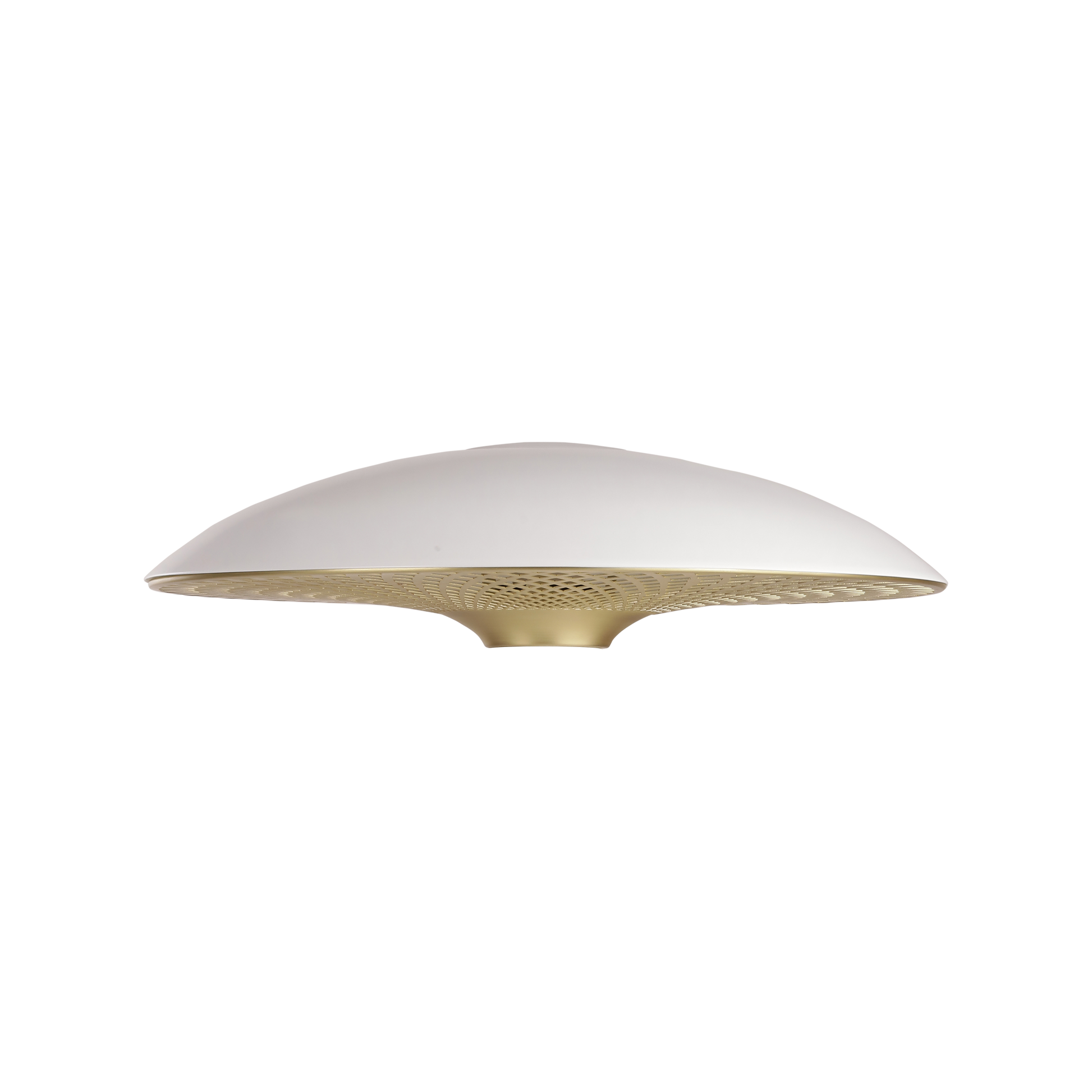 UMAGE Manta Ray White & Brass Replacement Shade
