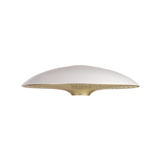 UMAGE Manta Ray White & Brass Replacement Shade