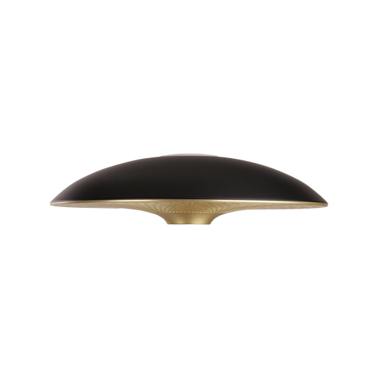 UMAGE Manta Ray Black & Brass Replacement Shade