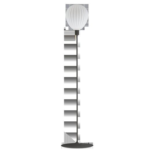 UMAGE Around The World Medium Floor Lamp with Black Sante Base