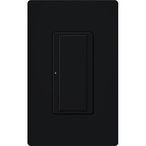 Lutron Maestro switch in Black