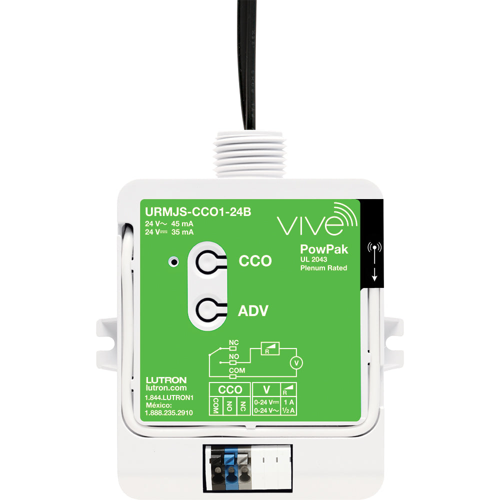Lutron Vive lighting control in Single Output