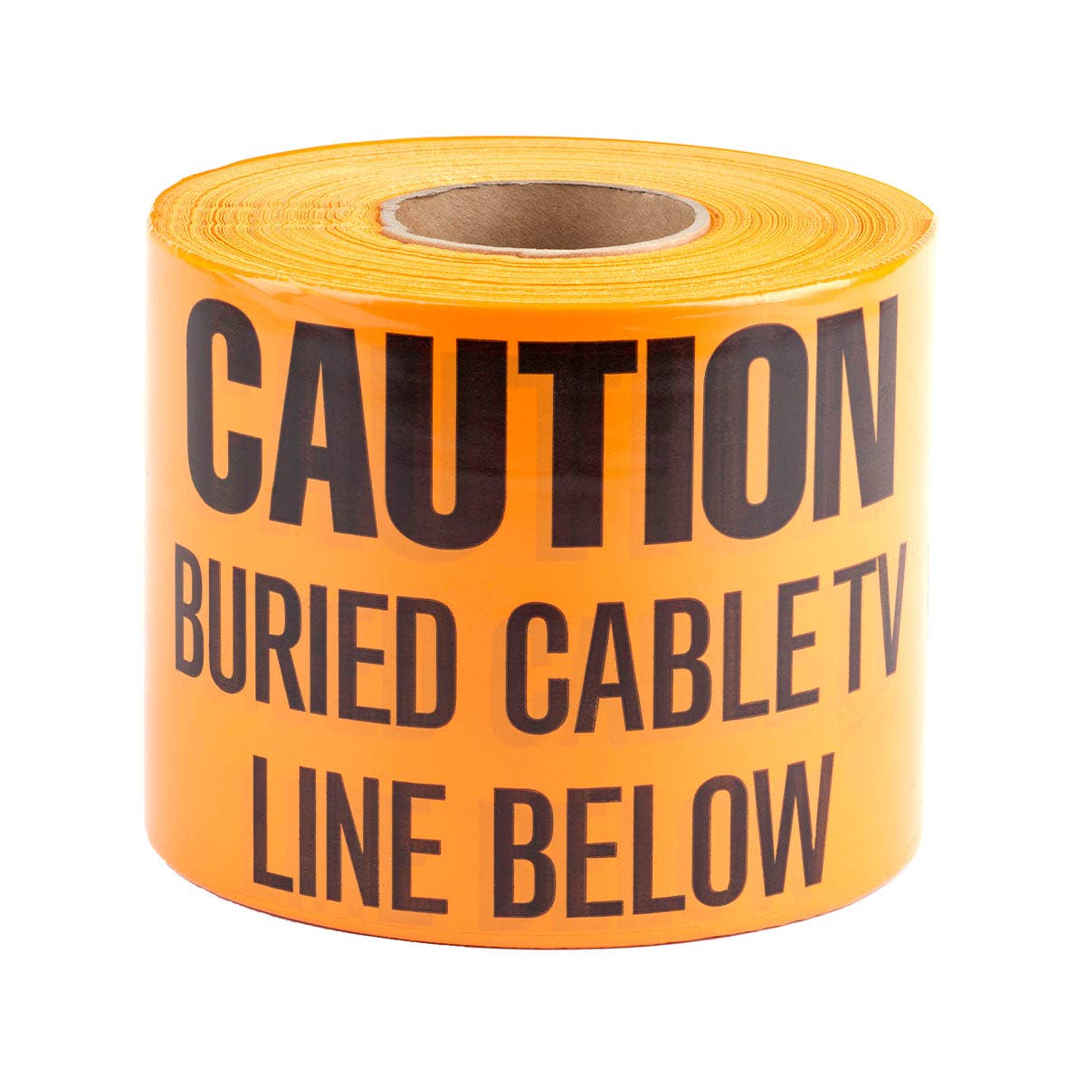 Dottie UT25D Dottie 6 in x 1000 ft Orange Underground Tape (Caution Buried Cable TV Line Below) UT25D