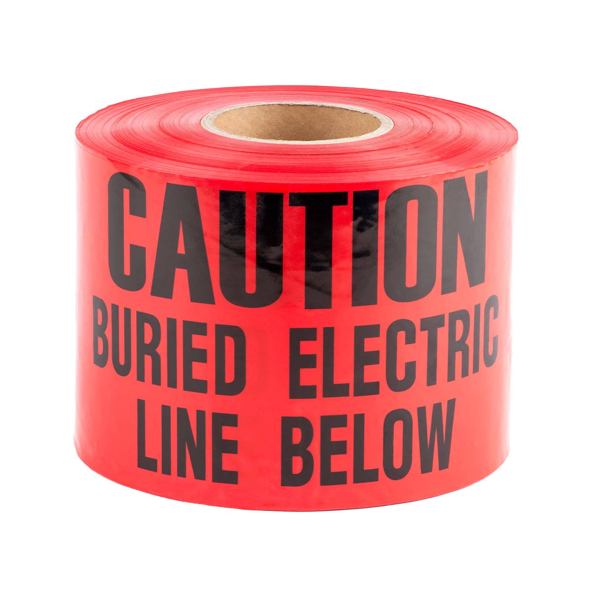 Dottie UT29D Dottie 6 in x 1000 ft Red Underground Tape (Caution Buried Electric Line Below) UT29D