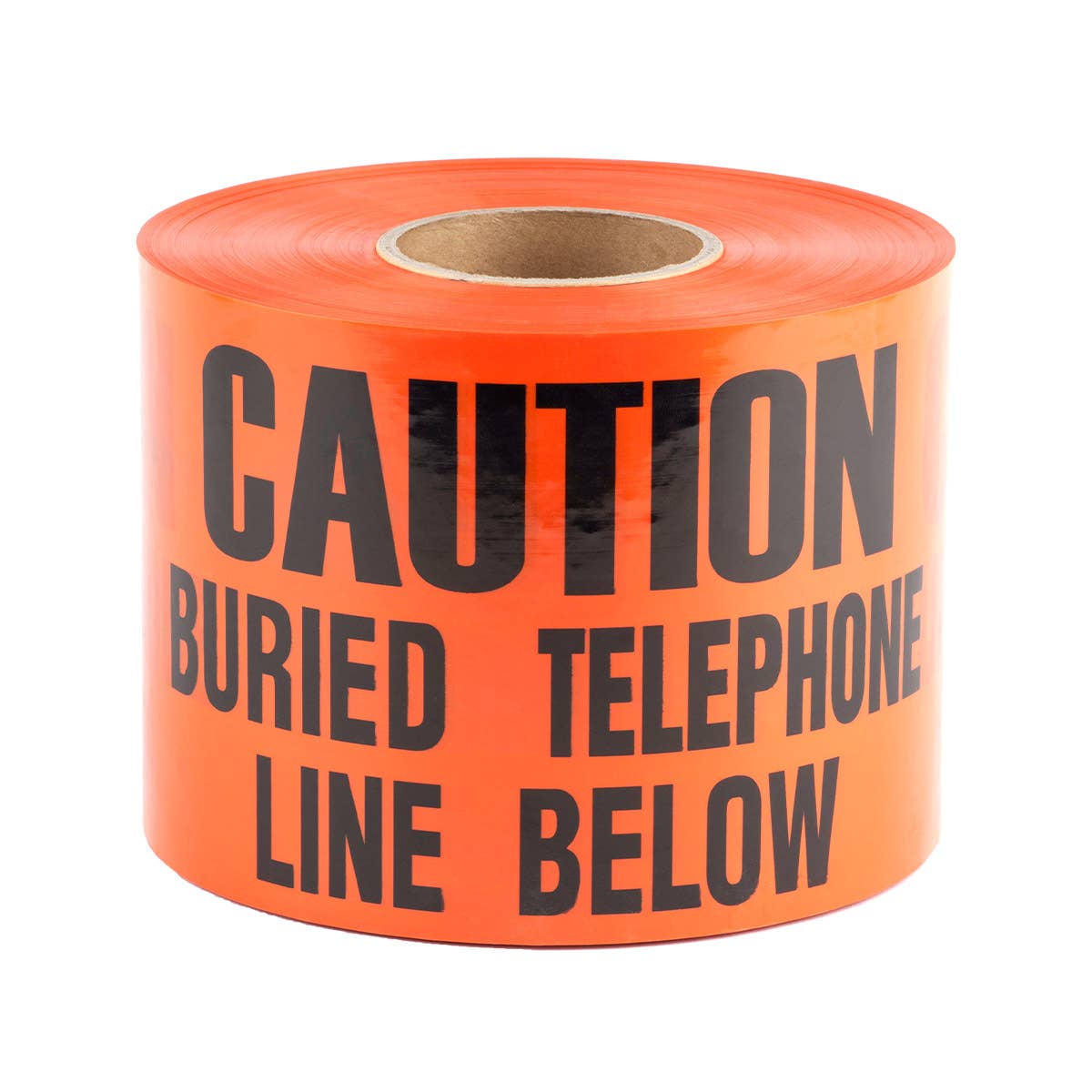 Dottie UT38D Dottie 6 in x 1000 ft Orange Underground Tape (Caution Buried Telephone Line Below) UT38D