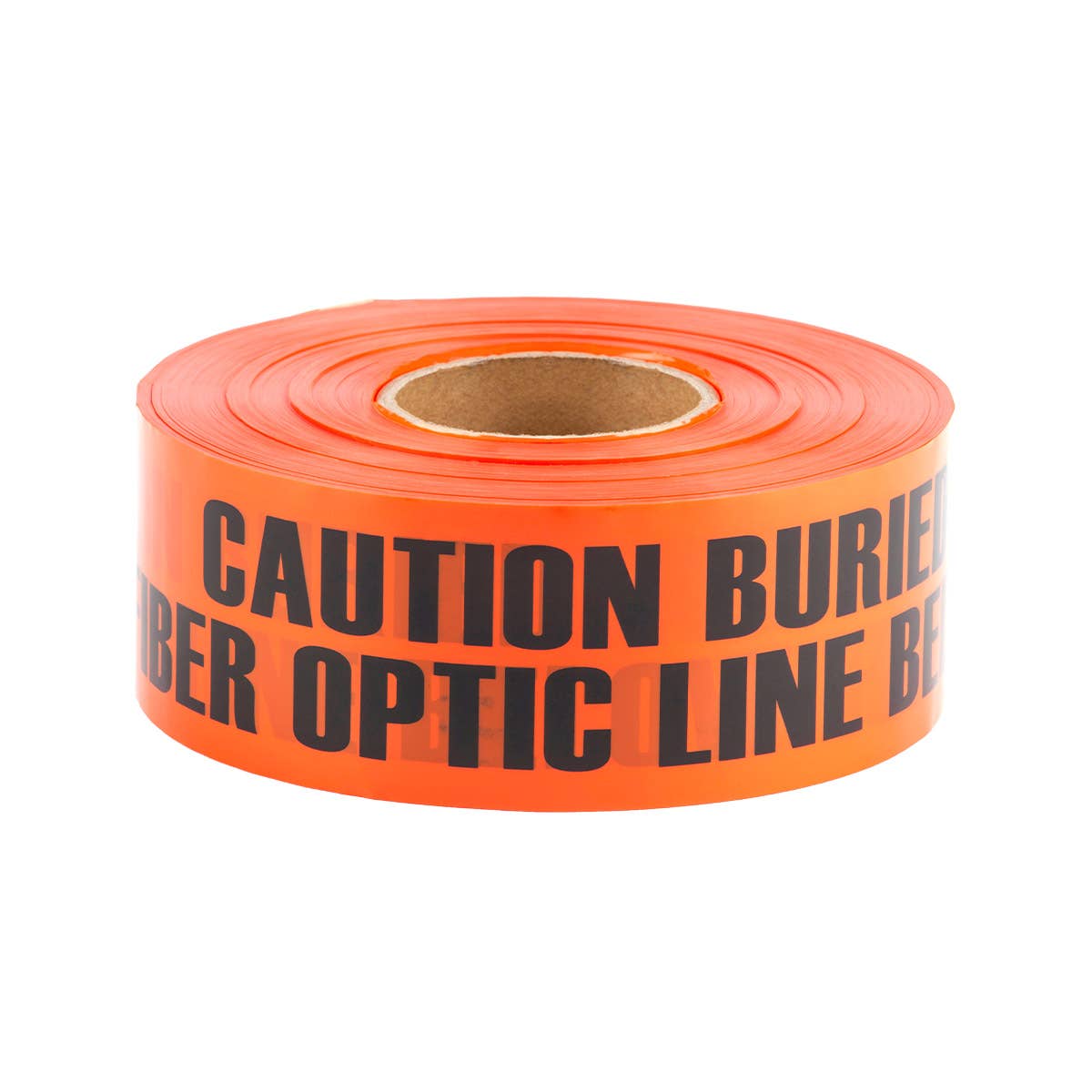 Dottie UT44D Dottie 3 in x 1000 ft Orange Underground Tape (Caution Buried Fiber Optic Line Below) UT44D
