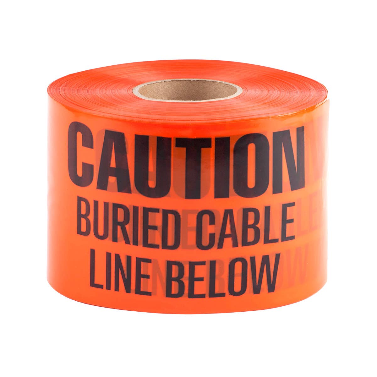 Dottie UT46D Dottie 6 in x 1000 ft Orange Underground Tape (Caution Buried Cable Line Below) UT46D