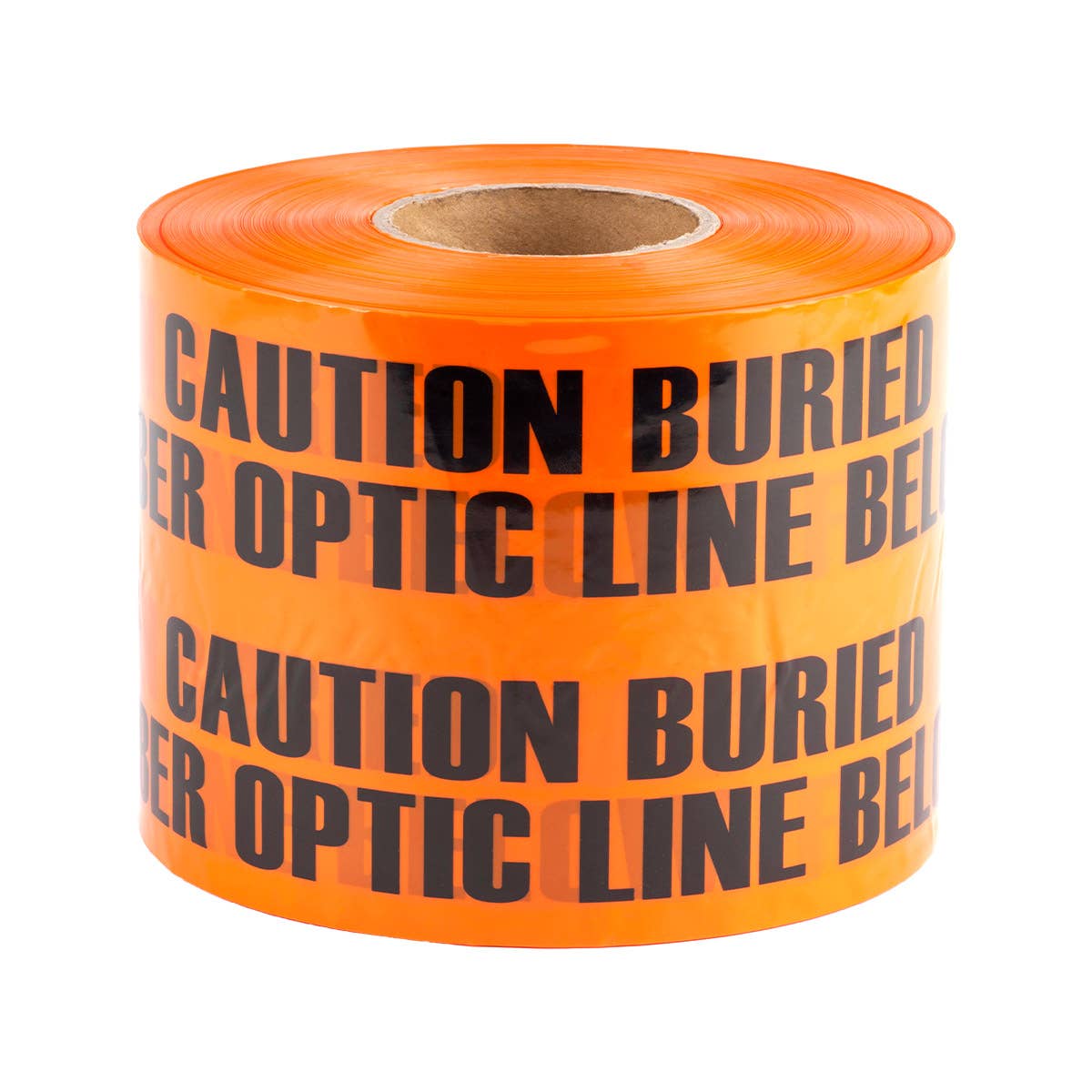 Dottie UT47D Dottie 6 in x 1000 ft Orange Underground Tape (Caution Buried Fiber Optic Line Below) UT47D