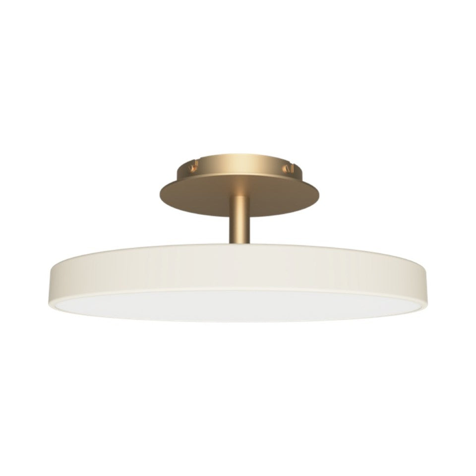 UMAGE Asteria UP Medium LED Flushmount Pearl White
