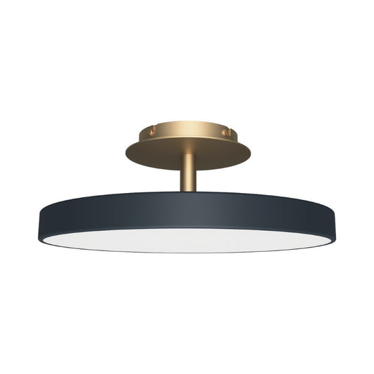 UMAGE Asteria UP Medium LED Flushmount Anthracite Grey