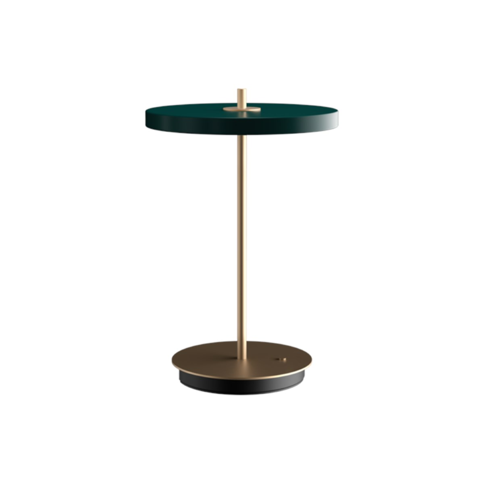 UMAGE Asteria Move LED Portable Table Lamp in Forest Green
