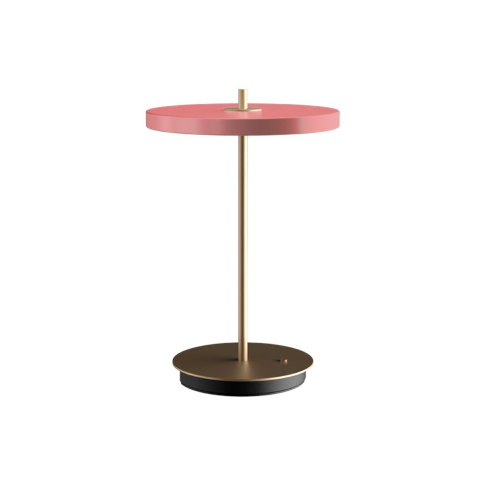 UMAGE Asteria Move LED Portable Table Lamp in Nuance Rose