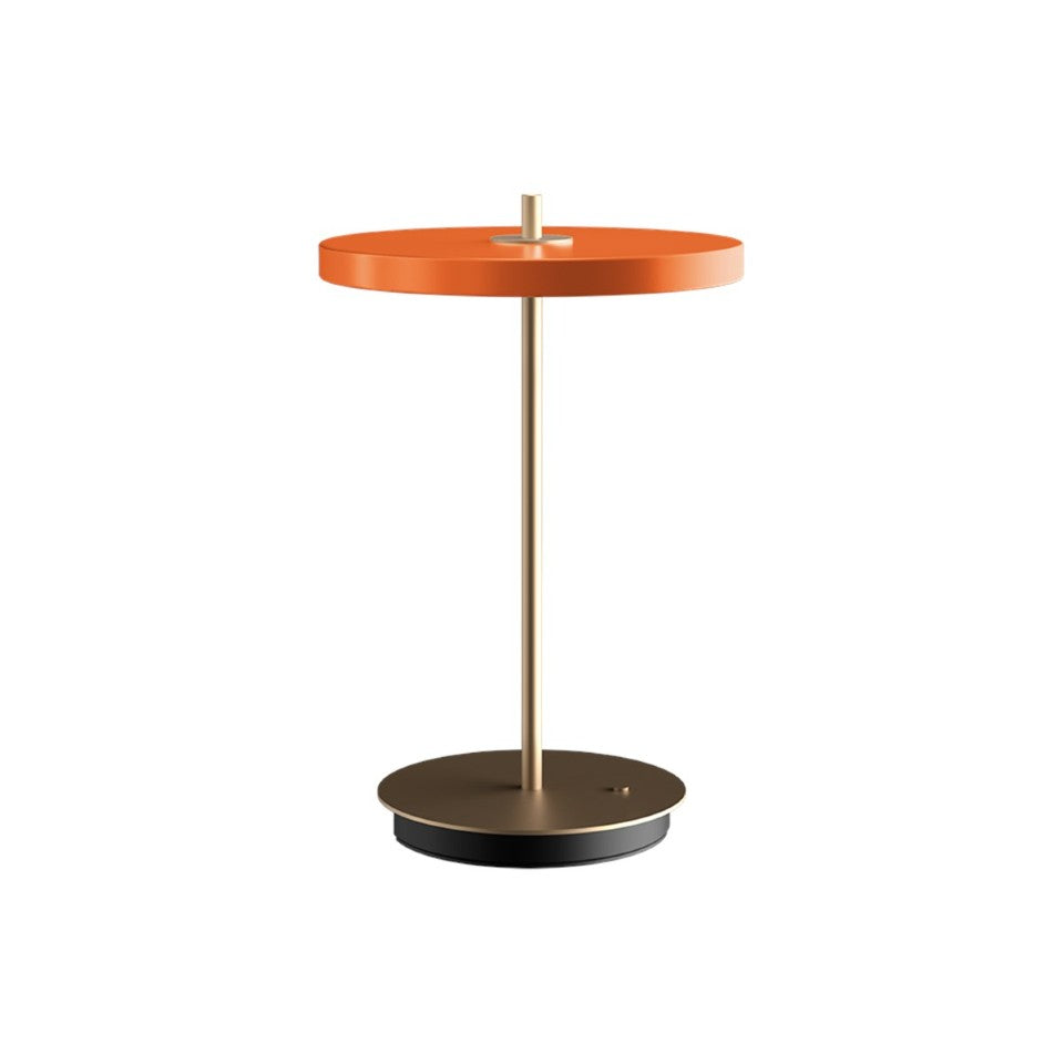 UMAGE Asteria Move LED Portable Table Lamp in Nuance Orange