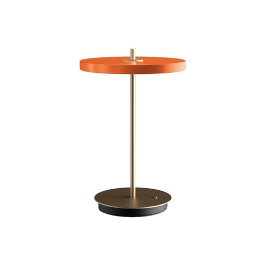 UMAGE Asteria Move LED Portable Table Lamp in Nuance Orange