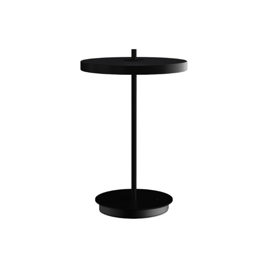 UMAGE Asteria Move Portable Table Lamp - Black / Black