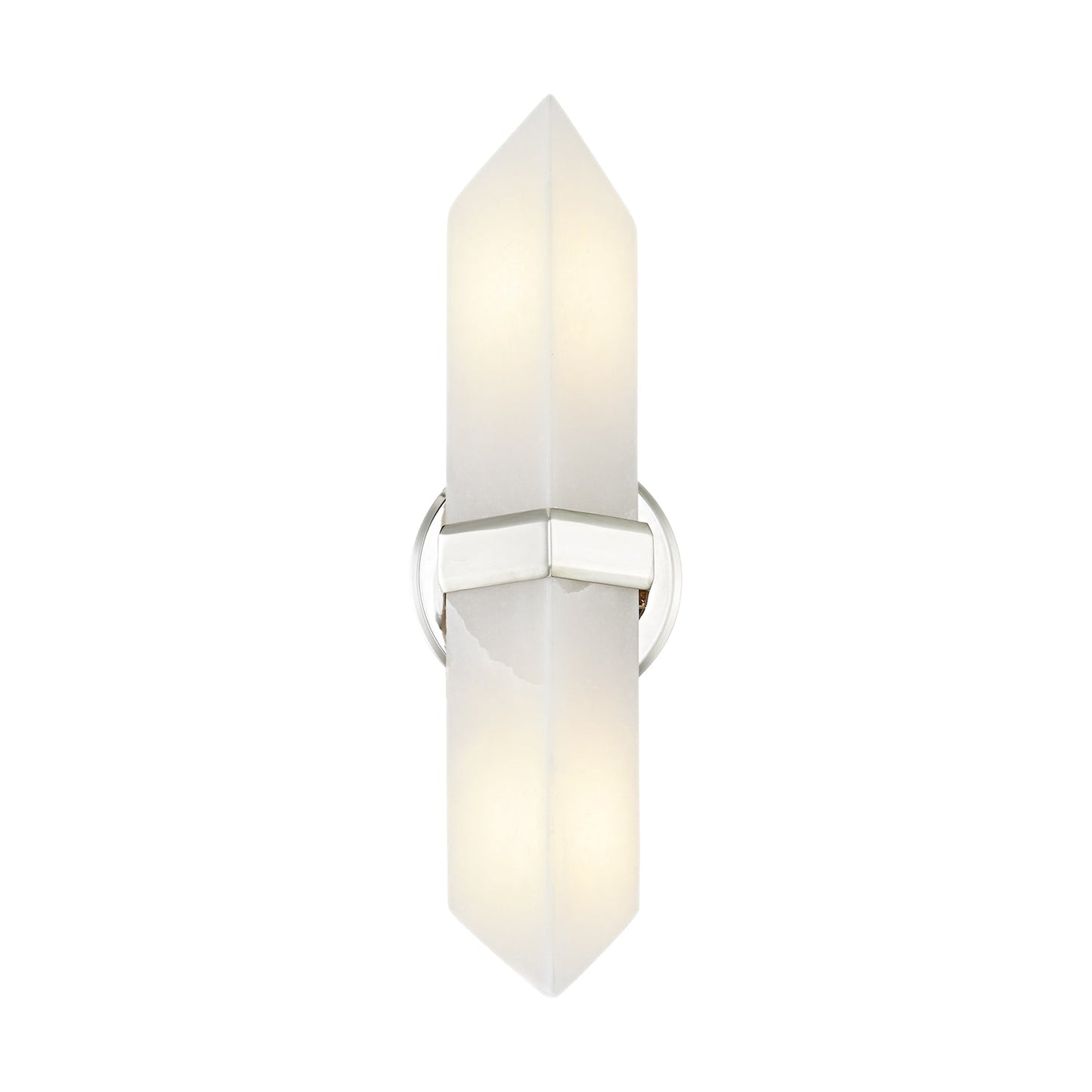 Alora Valencia polished nickel vanity light WV334215PNAR
