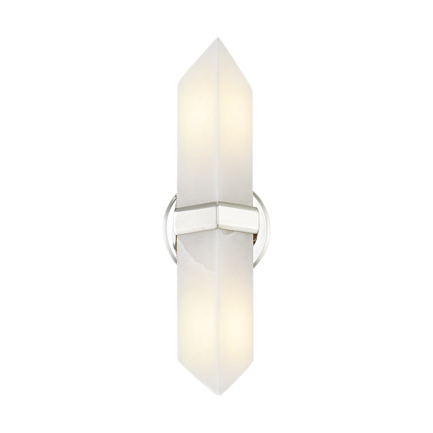 Alora Valencia polished nickel vanity light WV334215PNAR