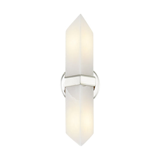 Alora Valencia polished nickel vanity light WV334215PNAR