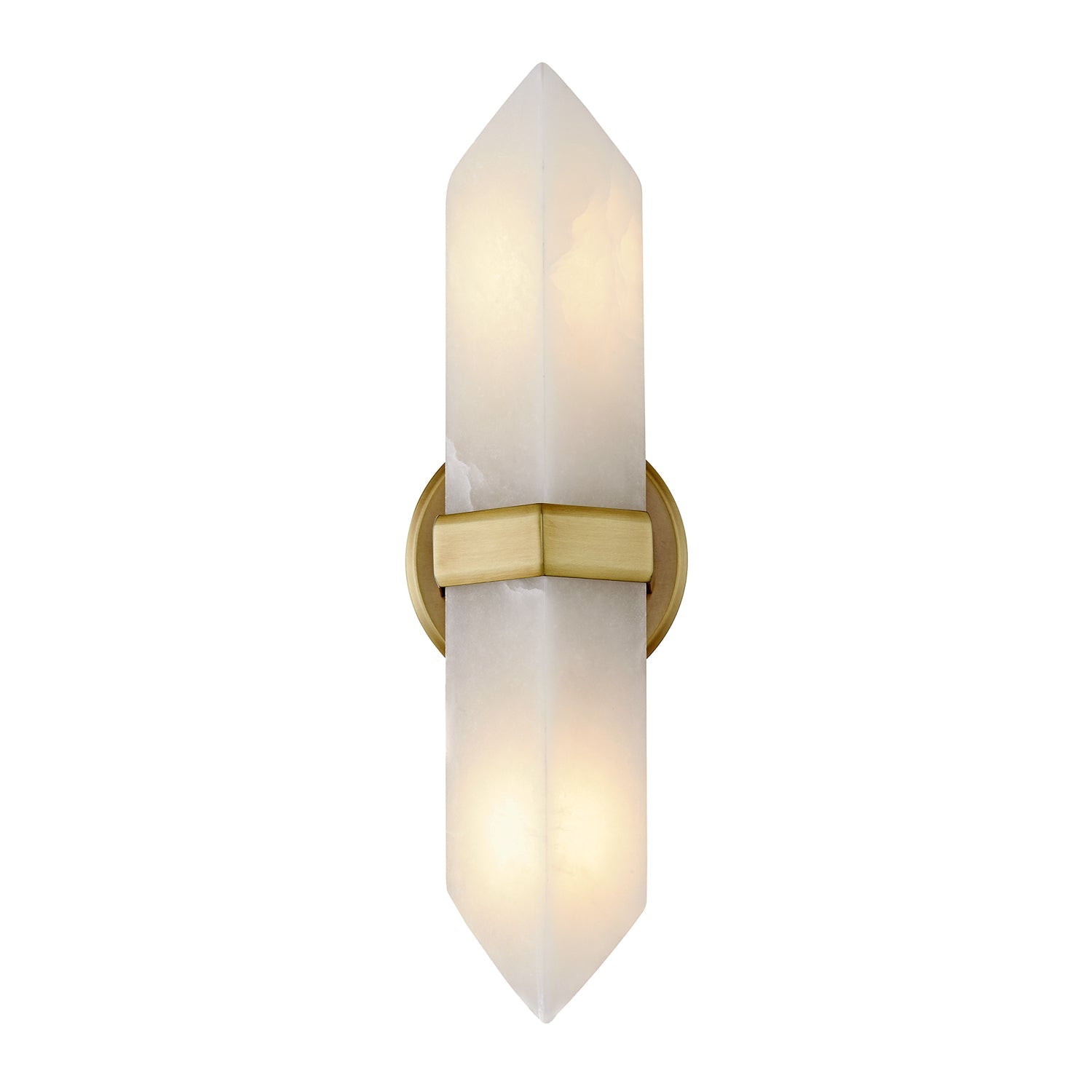 Alora Valencia vintage brass vanity light WV334215VBAR
