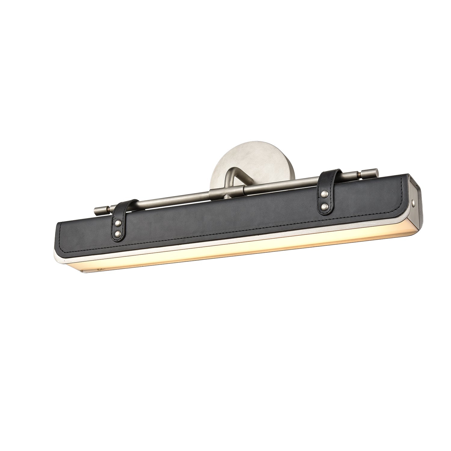 Alora Valise aged nickel vanity light WV307919ANTL