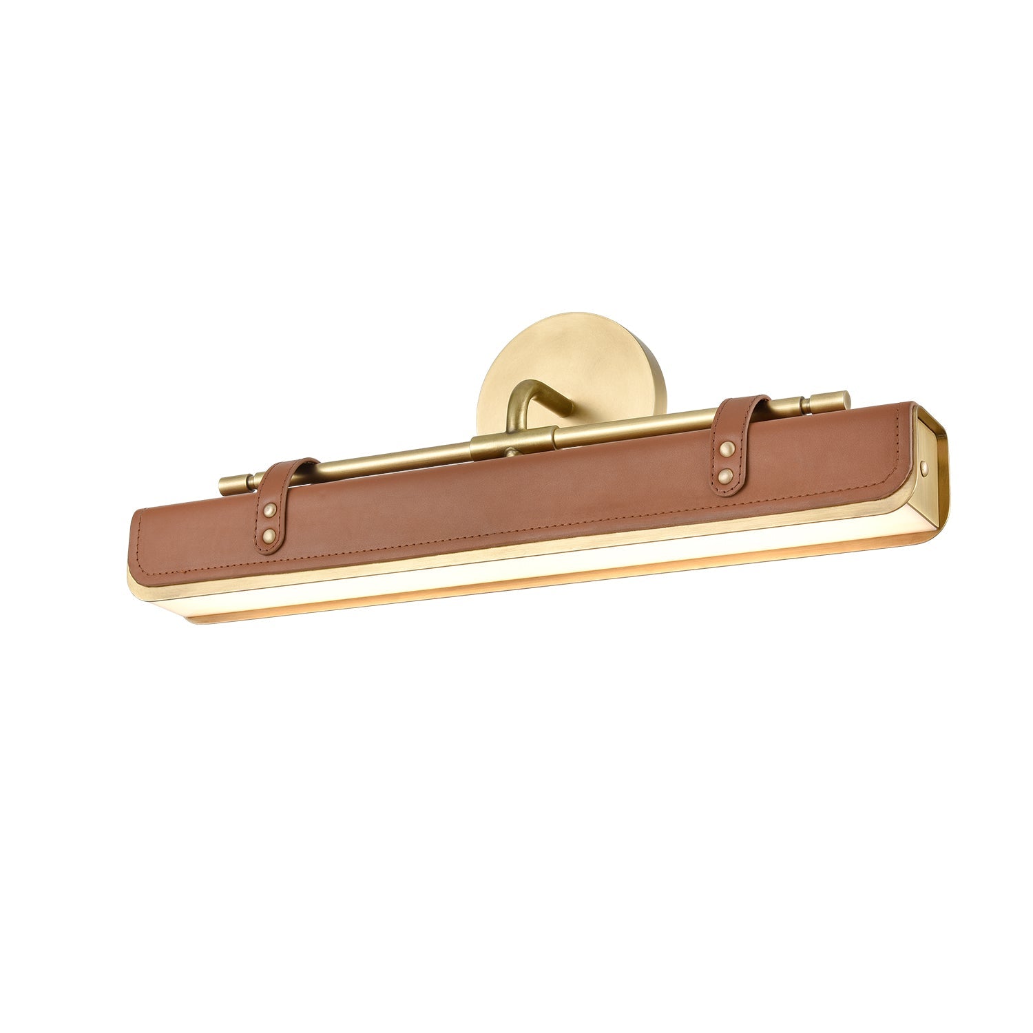 Alora Valise vintage brass vanity light WV307919VBCL