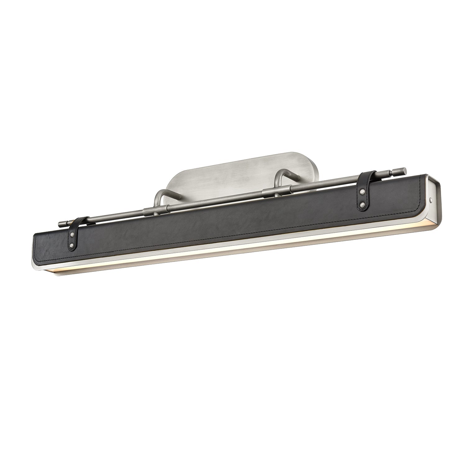 Alora Valise aged nickel vanity light WV307931ANTL