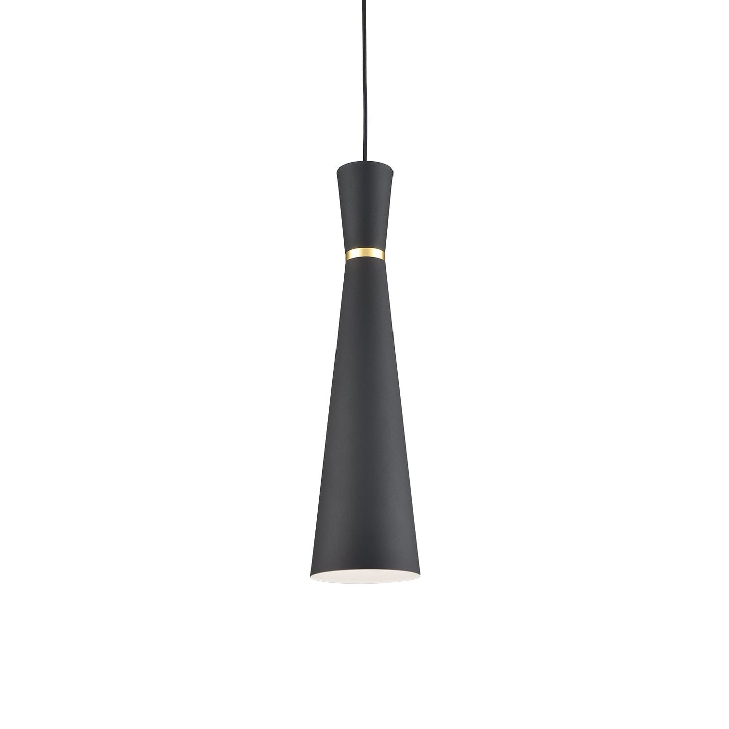 Kuzco Vanderbilt black with gold detail pendant 493206-BK/GD