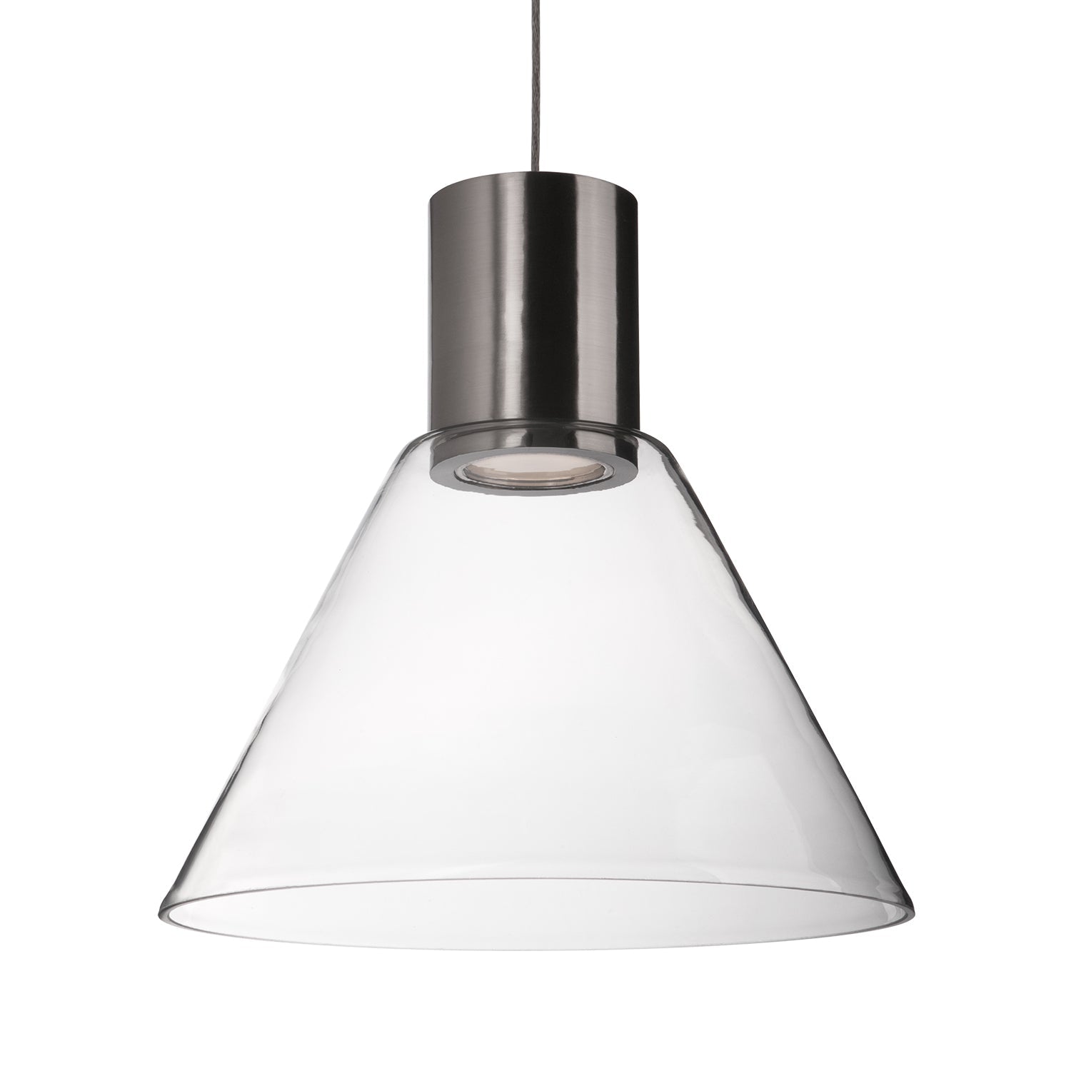 Kuzco Vanier brushed nickel pendant PD11612-BN