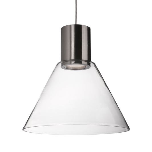 Kuzco Vanier brushed nickel pendant PD11612-BN