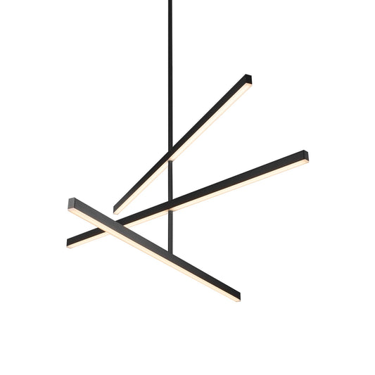 Kuzco Vega black [universal voltage] chandelier CH10345-BK-UNV